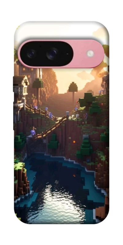 Чохол на Google Pixel 9 Minecraft sunset фото 1 з 1