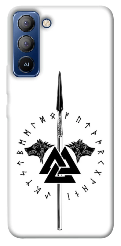 Чохол на TECNO Pop 5 LTE Спис Всевладдя фото 1 з 1