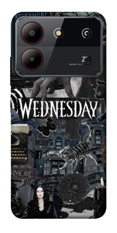 Чохол на ZTE Blade A54 4G Wednesday Collage ver.2 фото 1 з 1