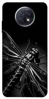 Чохол на Xiaomi Redmi Note 9 5G / Note 9T Black dragonfly фото 1 з 1