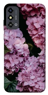 Чехол на ZTE Blade A53 Розовые гартензии фото 1 из 1