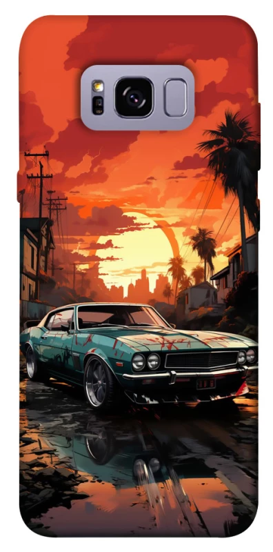 Чохол на Samsung G955 Galaxy S8 Plus Car at sunset фото 1 з 1