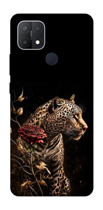 Чехол на Oppo A15s / A15 Leopard v3 фото 1 из 1