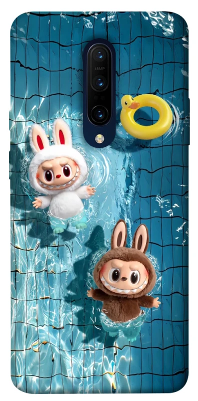 Чохол на OnePlus 7 Pro Labubu in the pool фото 1 з 1