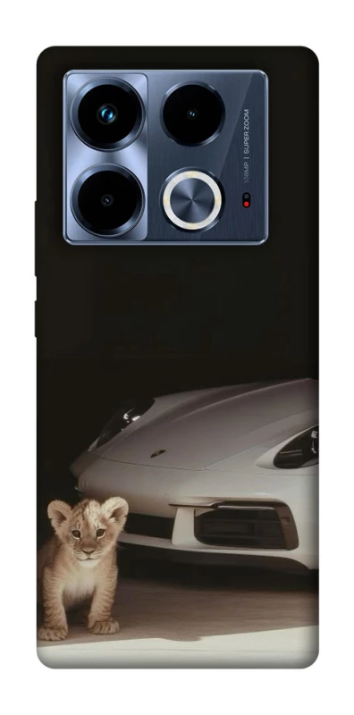 Чохол на Infinix Note 40 4G Porsche white фото 1 з 1
