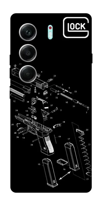 Чохол на Tecno Camon 40 Pro LOCK фото 1 з 1