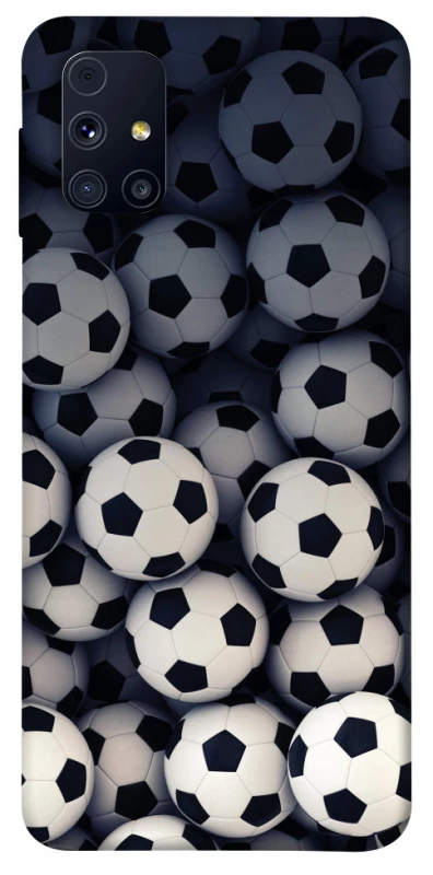 Чохол на Samsung Galaxy M31s Футбольні м'ячи фото 1 з 1