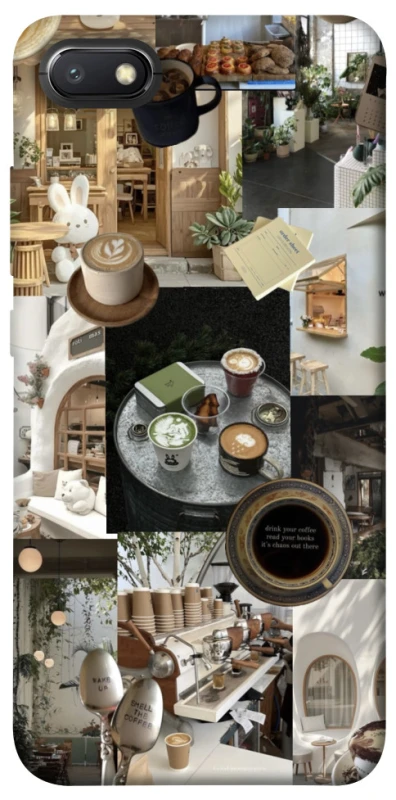 Чохол на Xiaomi Redmi 6A Coffee collage ver.4 фото 1 з 1