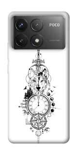 Чехол на Xiaomi Poco F6 Pro Tattoo ver.8 фото 1 из 1