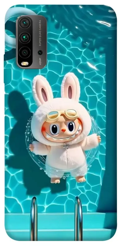 Чехол на Xiaomi Redmi 9T Labubu in the pool ver.2 фото 1 из 1