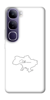 Чохол на Vivo Y300 Ukraine map фото 1 з 1