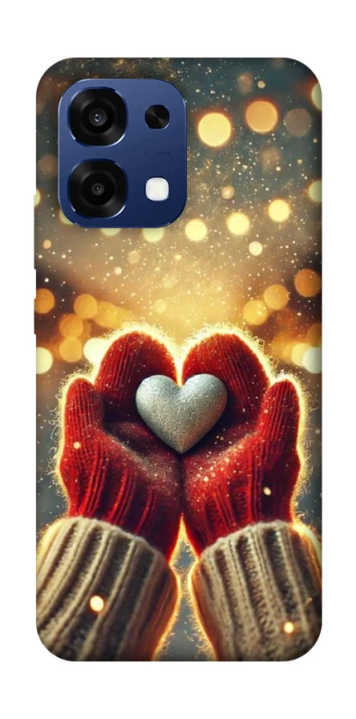 Чехол на Oppo A6 Pro 4G/5G Heart in hand фото 1 из 2