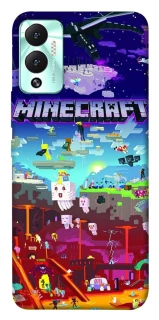 Чехол на Infinix Hot 12 Play Minecraft world фото 1 из 1