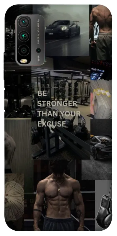 Чохол на Xiaomi Redmi 9T Be stronger фото 1 з 1