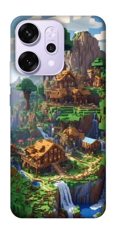 Чохол на Oppo Reno 14 Pro Minecraft universe фото 1 з 1