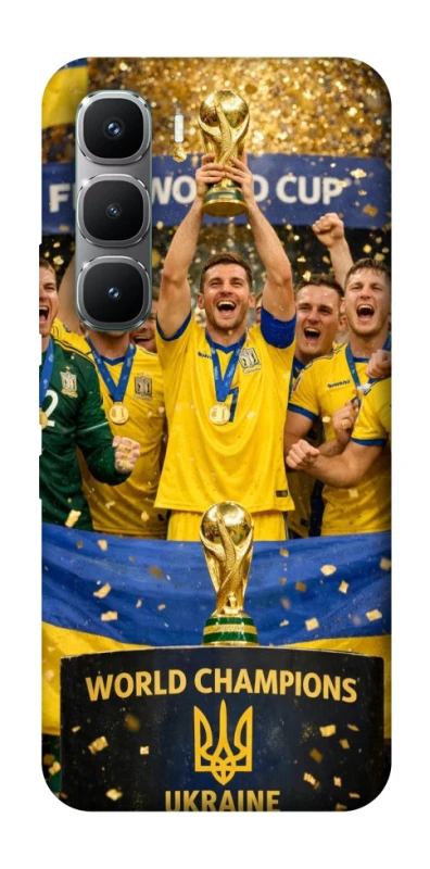 Чохол на Infinix Hot 60 Pro UA-Football ver.5 фото 1 з 1