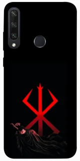 Чохол на Huawei Y6p Berserk Red Logo фото 1 з 1