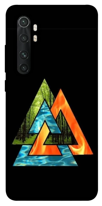 Чехол на Xiaomi Mi Note 10 Lite Валькнут v4 фото 1 из 1