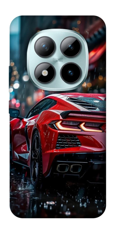 Чехол на Xiaomi Redmi Note 15 Pro+ 5G Red sports car фото 1 из 1