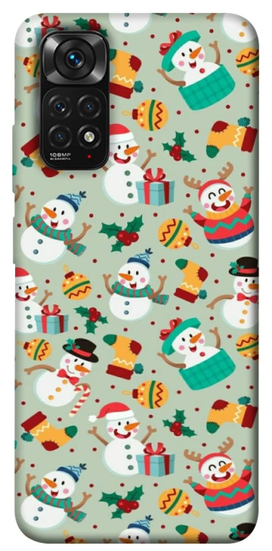 Чехол на Xiaomi Redmi Note 11 (Global) / Note 11S Новогодний v2 фото 1 из 1
