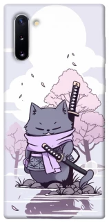 Чохол на Samsung Galaxy Note 10 Samurai cat фото 1 Чохол на Samsung Galaxy Note 10 Samurai cat фото 1 з 1
