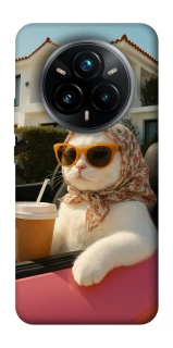 Чехол на Realme 14 Pro+ Stylish Cat Cruise фото 1 Чехол на Realme 14 Pro+ Stylish Cat Cruise фото 1 из 1
