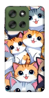 Чохол на Motorola Moto G56 5G Cute Cat v2 фото 1 з 1