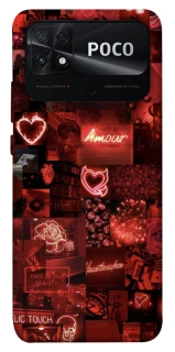 Чохол на Xiaomi Poco C40 Love collage ver.6 фото 1 з 1
