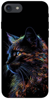 Чохол на Apple iPhone 7 / 8 (4.7") Чорний кіт фото 1 з 1