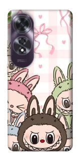 Чохол на Oppo A60 All Labubu 2 фото 1 з 1