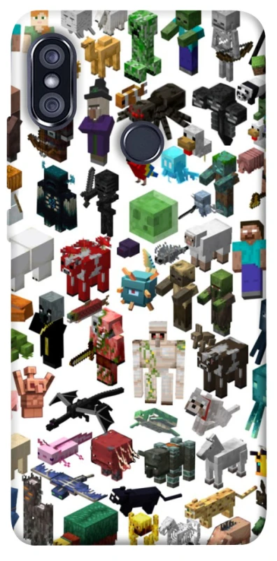 Чохол на Xiaomi Redmi Note 5 Pro / Note 5 (AI Dual Camera) Minecraft v4 фото 1 з 1