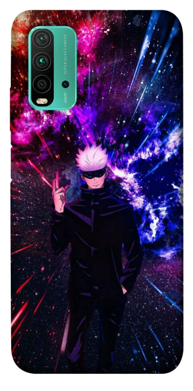 Чехол на Xiaomi Redmi Note 9 4G / Redmi 9 Power Satoru Gojo v2 фото 1 из 1
