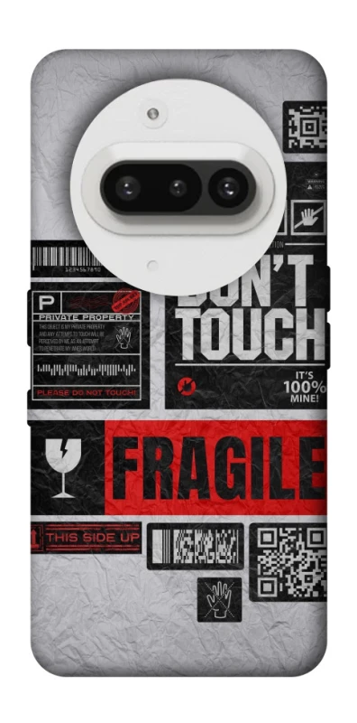 Чехол на Nothing Phone (3a) Don't touch фото 1 из 1