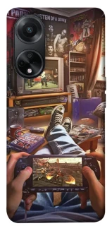 Чехол на Oppo A58 4G Retro style v4 фото 1 из 1