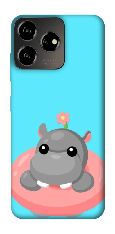 Чохол на ZTE Blade V50 Design 4G Adopt Me Hippo Floatie фото 1 з 1
