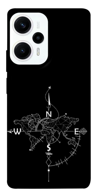 Чохол на Xiaomi Poco F5 / Note 12 Turbo Travel Map фото 1 з 1