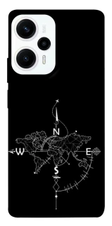 Чехол на Xiaomi Poco F5 / Note 12 Turbo Travel Map фото 1 из 1