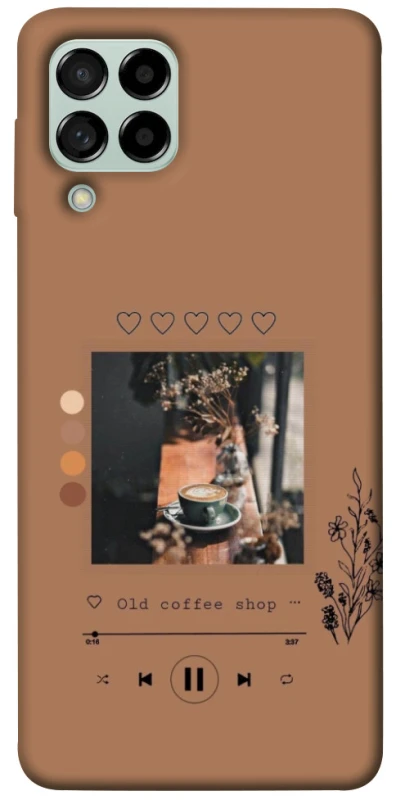 Чохол на Samsung Galaxy M53 5G Coffee player фото 1 з 1