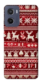 Чехол на Motorola Moto E15 Christmas jumper ver.2 фото 1 из 1
