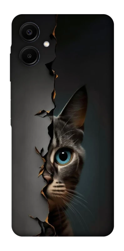 Чохол на Samsung Galaxy A06 Кіт-підглядач v2 фото 1 з 1