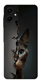 Чехол на Samsung Galaxy A06 Кот-подглядыватель v2 фото 1 из 1
