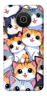 Чехол на Nokia X10 / X20 Cute Cat v2 фото 1 из 1
