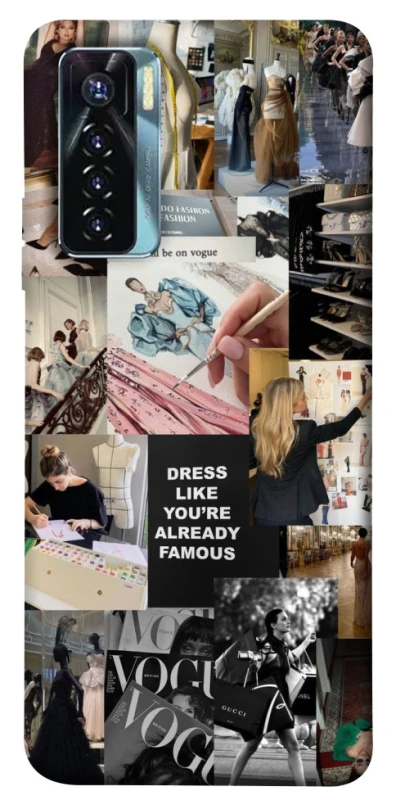 Чехол на TECNO Camon 17 Pro Fashion collage ver.11 фото 1 из 1