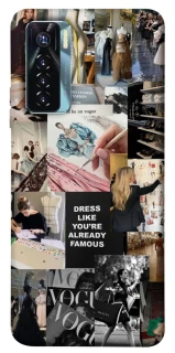 Чехол на TECNO Camon 17 Pro Fashion collage ver.11 фото 1 из 1