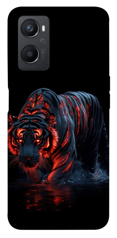 Чохол на Oppo A96 fire tiger фото 1 з 1