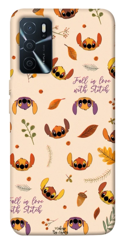 Чохол на Oppo A16s / A16 Fall in love with Stitch фото 1 з 1