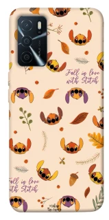 Чехол на Oppo A16s / A16 Fall in love with Stitch фото 1 из 1