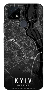 Чохол на Realme C21Y Kyiv map фото 1 з 1