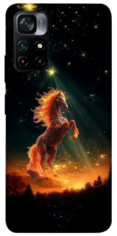 Чохол на Xiaomi Poco M4 Pro 5G Red Fire Horse ver.2 фото 1 з 1