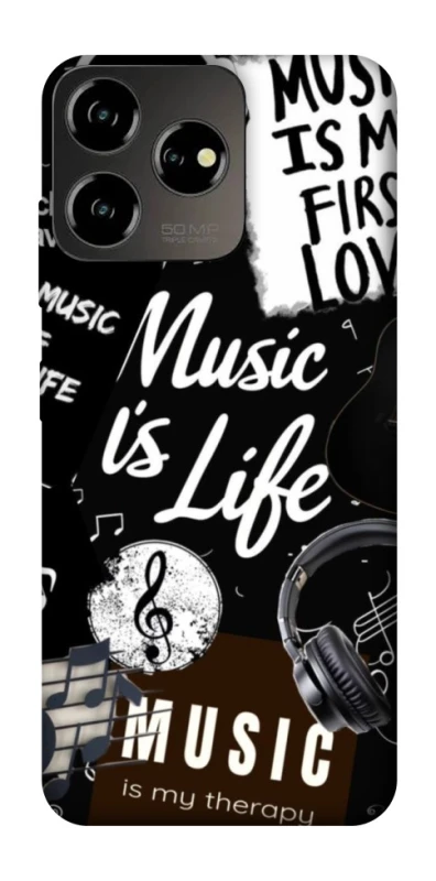 Чохол на ZTE Blade V50 Design 4G Music is Life фото 1 з 1